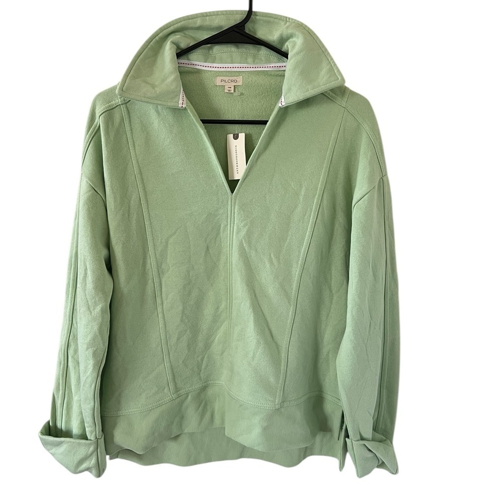 Anthropologie Pilcro NEW Light Green Oversized Pullover